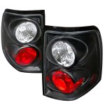 2003 Ford Explorer Black Altezza Tail Lights