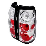 1999 GMC Sierra Clear Altezza Tail Lights