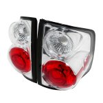 1996 GMC Sonoma Chrome Altezza Tail Lights