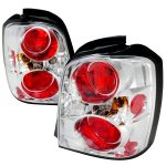 Toyota Highlander 2004-2007 Clear Altezza Tail Lights