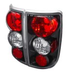1996 GMC Jimmy Black Altezza Tail Lights