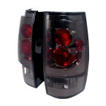 2014 Chevy Suburban Smoked Altezza Tail Lights