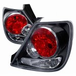 Honda Civic Si Hatchback 2002-2005 JDM Black Altezza Tail Lights