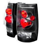 2013 GMC Yukon Black Altezza Tail Lights 2013 GMC Yukon Black Altezza Tail Lights