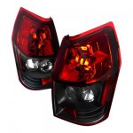 Dodge Magnum 2005-2008 Red and Black Altezza Tail Lights