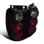 1996 Ford Explorer Black Smoked Altezza Tail Lights