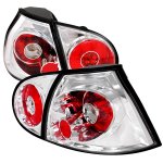 VW Rabit 2006-2009 Clear Altezza Tail Lights