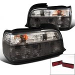 BMW 3 Series Coupe 1992-1998 Smoked Euro Tail Lights