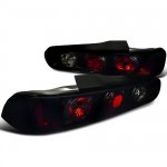 Acura Integra Coupe 1994-2001 Black Smoked Euro Tail Lights