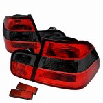BMW 3 Series Sedan 1999-2001 Euro Tail Lights Red and Smoked