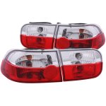 Honda Civic 1992-1995 Crystal Tail Lights