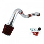 2003 Dodge Ram V8 Polish Cold Air Intake with Red Air Filter
