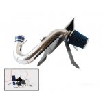 2006 Ford Mustang V6 Polished Cold Air Intake with Blue Air Filter