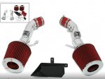 Infiniti G37 2008-2013 Polished Cold Air Intake with Red Air Filter