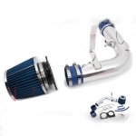 2000 Ford F150 Polished Short Ram Intake with Blue Air Filter 2000 Ford F150 Polished Short Ram Intake with Blue Air Filter