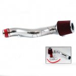 Honda Civic 1988-1991 Polished Short Ram Intake with Red Air Filter Honda Civic 1988-1991 Polished Short Ram Intake with Red Air Filter