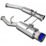 Nissan 240SX 1989-1994 Cat Back Exhaust System with Titanium Tip