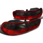 Honda Civic 1992-1995 JDM Tail Lights Red and Smoked