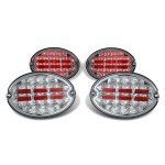 2003 Chevy Corvette Chrome LED Tail Lights 2003 Chevy Corvette Chrome LED Tail Lights