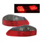 Porsche Boxster 1997-2004 Depo LED Tail Lights Red and Smoked