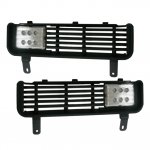 Dodge Ram 2500 1994-2002 LED Fog Lights and Bumper Grille Kit