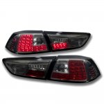 Mitsubishi Lancer Evo X 2008-2015 Smoked LED Tail Lights