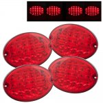 Chevy Corvette C5 1997-2004 LED Tail Lights Red Chevy Corvette C5 1997-2004 LED Tail Lights Red