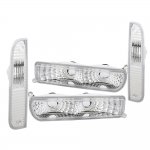 2001 Jeep Cherokee Clear Bumper Lights and Corner Lights