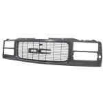 1998 GMC Sierra 2500 Black Replacement Grille