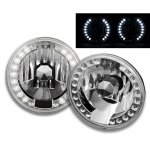 1970 Ford Mustang Sealed Beam Headlight Conversion White LED