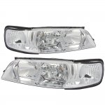 1997 Nissan Maxima Clear JDM R34 Style Headlights 1997 Nissan Maxima Clear JDM R34 Style Headlights