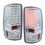 2005 Chevy Tahoe LED Tail Lights Chrome Clear