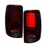 2004 Chevy Suburban LED Tail Lights Red Smoked