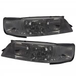 1997 Nissan Maxima Smoked JDM R34 Style Headlights 1997 Nissan Maxima Smoked JDM R34 Style Headlights