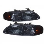 2003 Nissan Sentra Smoked Euro Headlights