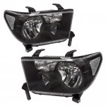 2015 Toyota Sequoia Black Clear Headlights