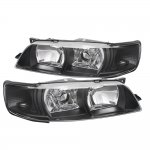 1997 Nissan Maxima Black JDM R34 Style Headlights 1997 Nissan Maxima Black JDM R34 Style Headlights