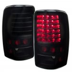 2005 Chevy Tahoe Black Smoked LED Tail Lights