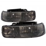 2002 Chevy Suburban Smoked Euro Headlights 2002 Chevy Suburban Smoked Euro Headlights
