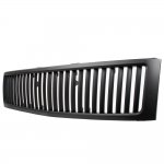 2007 Chevy Silverado 1500 Matte Black Vertical Grille