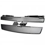 Chevy Tahoe 2007-2014 Black Mesh Grille Chevy Tahoe 2007-2014 Black Mesh Grille