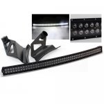 Ford F150 2009-2014 Black Curved Double LED Light Bar with Mounting Brackets