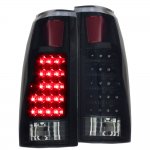 thumbnail image 2 of GT4AUTO Dark Red Tail Lights For 88-00 Chevy Silverado Tahoe – Chrome Housing, DOT/SAFE 2 of 5