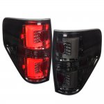 2010 Ford F150 Smoked LED Tail Lights 2010 Ford F150 Smoked LED Tail Lights