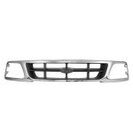 Ford F250 Light Duty 1997-1998 Chrome and Black OEM Style Grille
