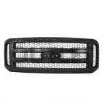 Ford F350 Super Duty 2005 Black Replacement Grille
