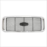 Ford F350 Super Duty 2006-2007 Chrome Replacement Grille