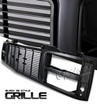 1991 GMC Sierra Black Replacement Grille