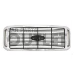 Ford F450 Super Duty 2006-2007 Chrome Replacement Grille