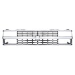 Chevy 3500 Pickup 1988-1993 Chrome Replacement Grille